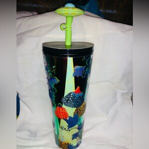 BNWT Starbucks 2024 Tumbler Glow in the dark 24oz